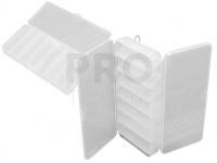 Box Meiho Reversible 85  Two Sided Plastic Lure Case - Clear