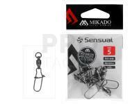 Mikado Ball Bearing Swivel with Spinning Snap #2 - Black Nickel