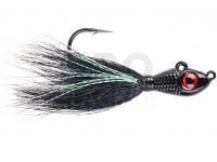 Lure Mustad Big Eye Bucktail Jig 7g  1/4oz - Black
