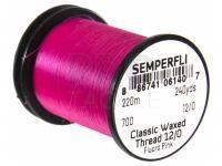 Semperfli Classic Waxed Thread 12/0 240 Yards - Fluoro Pink