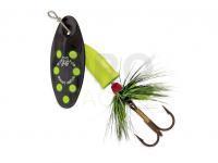 Spinner Blue Fox Vibrax Bullet Fly #3 | 11g - Black Chartreuse