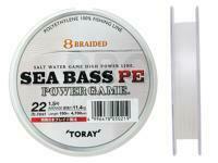 Braid Line Toray Sea Bass PE Power Game 8 Braided Natural 150m 12lb #0.6