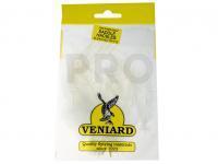 Veniard Loose Cock Saddle Hackle Large 2 gram - Bleached White