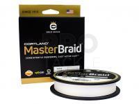 Braided line Cortland Master Braid 150 yds White 15lb | .009 in | .229 mm