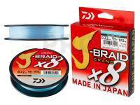 Braided line Daiwa J-Braid Grand X8 - blue 270m | 0.06mm | 5.0kg | 11.0lb