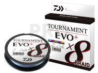 Braided line Daiwa Tournament X8 Braid Evo+ Multicolor 300m 0.12mm
