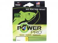Braided line PowerPro Hi-Vis Yellow 275m 0.13mm 8kg