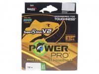 Braided line PowerPro Super 8 Slick V2 Aqua Green 135m 0.13mm 8kg