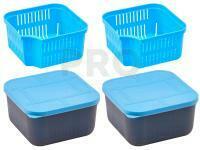 Pellet soaking containers with strainers - 128B