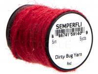 Semperfli Dirty Bug Yarn 5m 5yds - Red