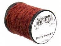 Semperfli Dry Fly Polyyarn 3.6m 3.9yds - Firey Brown