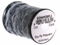 Semperfli Dry Fly Polyyarn 3.6m 3.9yds - Mottled Adams