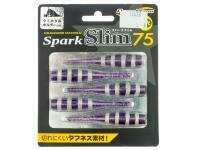 Soft bait AquaWave Spark Slim 75 mm - S49