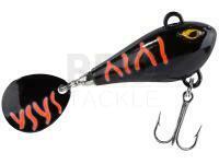 Lure Balzer Colonel Spin Buddy Evil Eye Plastic Body 12g 40mm - Black Albino