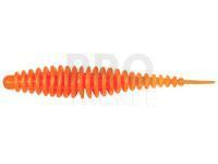 Quantum Soft Bait Magic Trout T-Worm I-Tail 6.5cm Garlic - neon orange