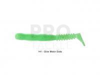 Soft Bait Reins Rockvibe Shad 2 inch - 141 Glow Melon Soda