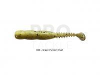 Soft Bait Reins Rockvibe Shad 2 inch - B08 Green Pumpkin Chart