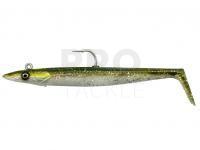 Soft bait Savage Gear Sandeel V2 12cm 22g 2+1pcs - Green Silver