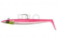 Soft bait Savage Gear Sandeel V2 14cm 33g 2+1pcs - Pink Pearl Silver