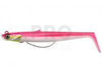 Soft bait Savage Gear Sandeel V2 Weedless 11.5cm 22g 2+1pcs - Pink Pearl Silver