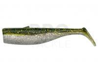 Soft bait Savage Minnow Weedless Tail 8cm 6g 5pcs - Green Silver