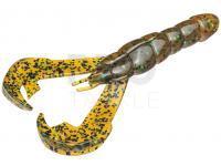 Soft bait Strike King Rage Craw 10cm - Amber Green Black
