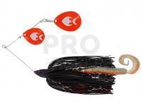 Spinnerbait Westin MonsterVibe Colorado Blades 65g - Black Mamba