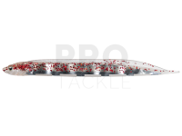 Soft baits Fish Arrow Flash-J Shirasu SW 3" - 125 Clear Red Lame/Silver