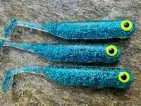 Soft Baits Great Fish GF1 49mm 1g - no scent - glitter blue