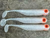 Soft Baits Great Fish GF1 49mm 1g - no scent - silver pearl