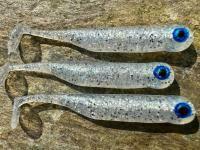 Soft Baits Great Fish GF1 49mm 1g - no scent - white pearl