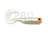 Soft Baits Great Fish GF1 Twister 49mm - no scent - silver pearl