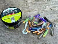 Soft Baits Great Fish GF1 Twister Mix 49mm - no scent - multicolor I