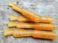 Soft Baits Great Fish GF2 Leech 60mm 1.8g - no scent - curry