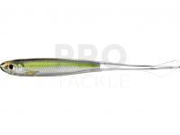 Soft Baits LiveTarget Ghost Tail Minnow Dropshot Bait 9.5cm - Silver/Green