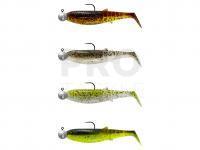 Soft Baits Savage Gear Cannibal Shad Mix 12.5cm 20G+12.5G #5/0 | 4+4PCS - Clear Water Mix: Holo Baitfish, Motor Oil UV, Ice Minnow, Chartreuse Pumpkin