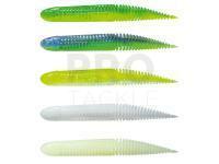 Soft Baits Savage Gear Ned Dragon Tail Slug 88mm 4g 5pcs - Dark Water Mix