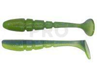 Soft Baits X Zone Lures Pro Series Mini Swammer 2.75" 7cm - Electric Blue Chartreuse