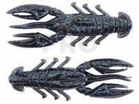 Soft Baits X Zone Lures Scented Stealth Craw 2.5" 6cm - Black Blue Flake