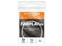 Cortland Fairplay Pro Nylon Tapered Leader | Clear | 9ft | 5X - 4.5 LB