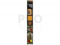 Fox Edges Wide Gape Beaked PVA Bag Rigs - 20lb Size 8 Brown & Green