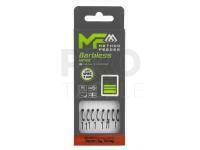 Mikado Method Feeder Rigs Mono MF14 Barbless with spike - #8