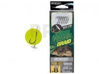 Leaders Owner Method Feeder Braid with Quick stop FDB-03 10cm #8 0.15mm 10lb 4.6kg 6pcs