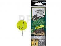 Leaders Owner Method Feeder Braid with Spear FDB-01 0.15mm #8 10lb 4.6kg 6pcs