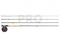 Fly Fishing Set Greys Fin Euro Nymph Fly Combo 11ft #3 | Medium Fast | RHW+EH handle