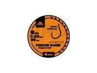 Mikado Feeder Bomb MF14 Rigs Push Stop 0.18mm/38cm - #14