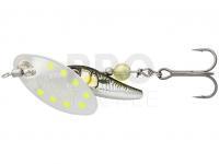 Lure Savage Gear Sticklebait Spinner #3 9.1g - Green Silver AYU