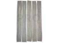 SiliLegs - Gray & Silver Flake