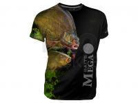 Dragon Breathable T-shirt Megabaits - bream/tench black