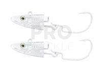 Westin Magic Minnow Weedless Jig Spare Head 27g - For Body 10cm - Silver #1/0 2pcs